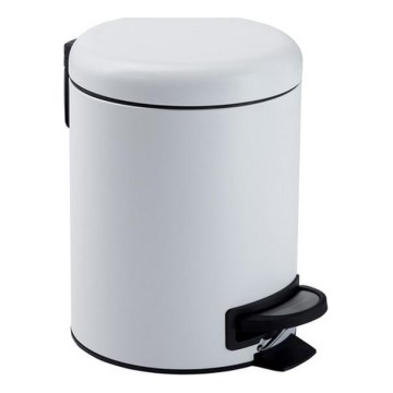 Gedy - POTTY prügikast 3 l, pehmelt sulguv, valge