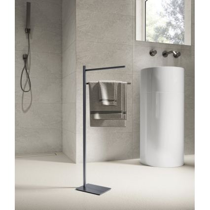 Gedy - Rätikuhoidja TRILLY 83,5 cm metallikhall