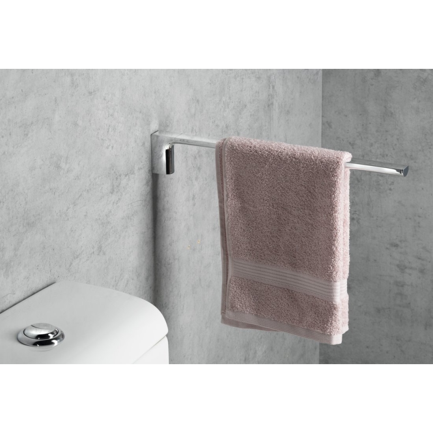 Gedy - seinakinnitus rätikutele PIRENEI 6,6x41 cm läikiv kroom