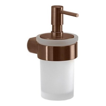 Gedy - seinale paigaldatav seebidosaator PIRENEI, 140 ml, matistatud klaas/pronksviimistlus