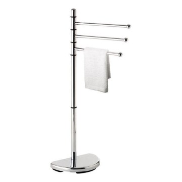 Gedy - Statiiv koos rätikuhoidjaga HIBISCUS 90,5 cm läikiv kroom