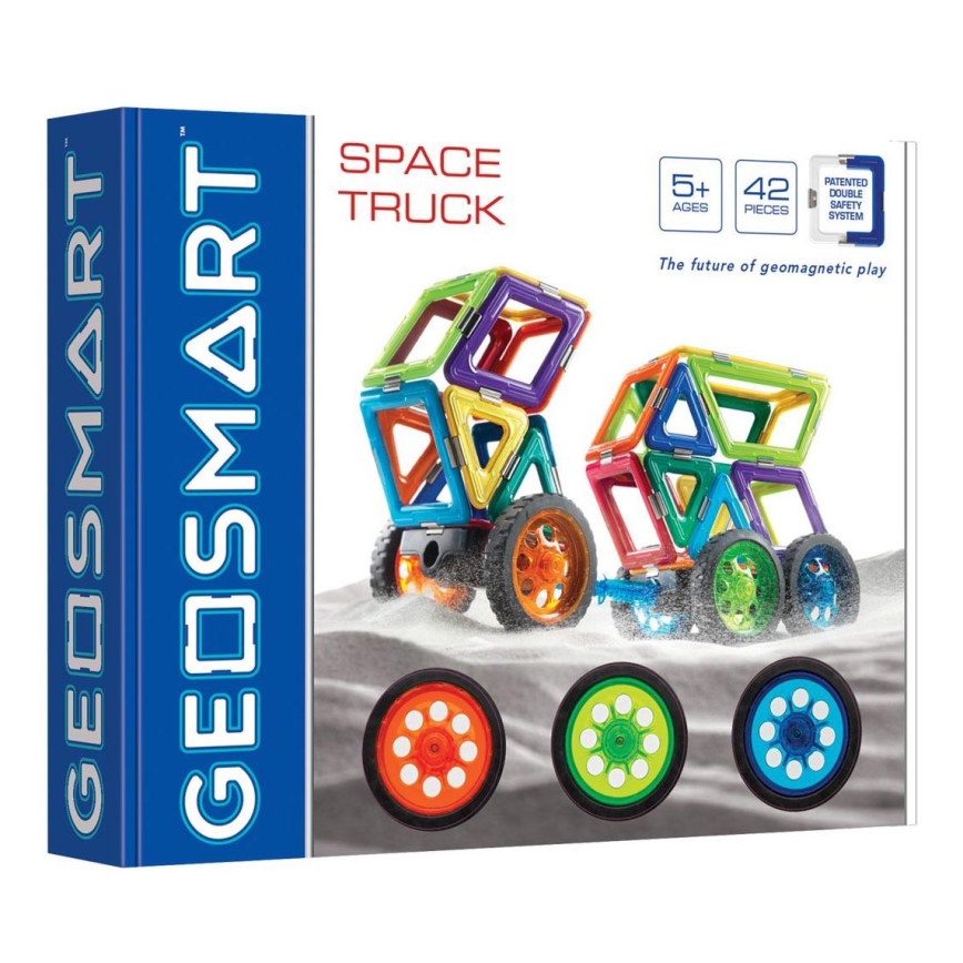 GeoSmart - Magneetiline ehituskomplekt Space Truck 42 tk