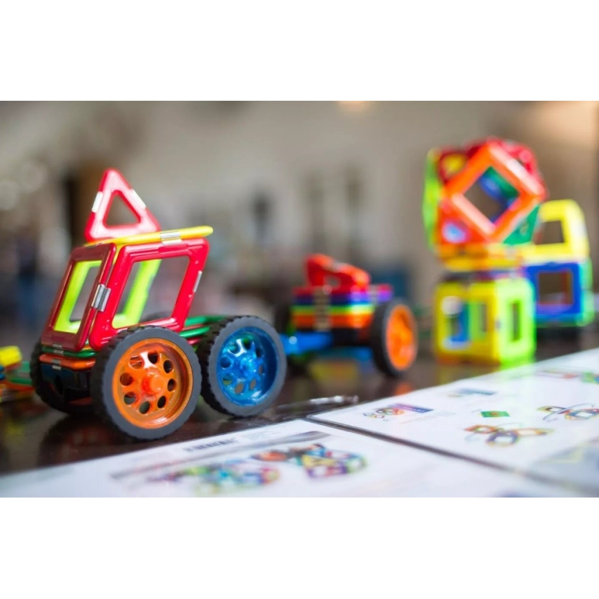 GeoSmart - Magneetiline ehituskomplekt Space Truck 42 tk