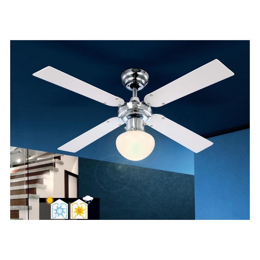 Globo - Laeventilaator 1xE27/60W/230V