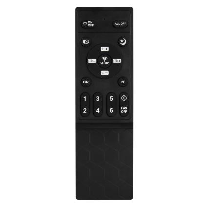 Globo - LED Hämardatav laeventilaator LED/20W/230V 2700-6500K + kaugjuhtimispult