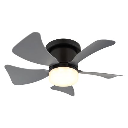 Globo - LED Hämardatav laeventilaator LED/10W/230V 3000-6500K hall + kaugjuhtimispult