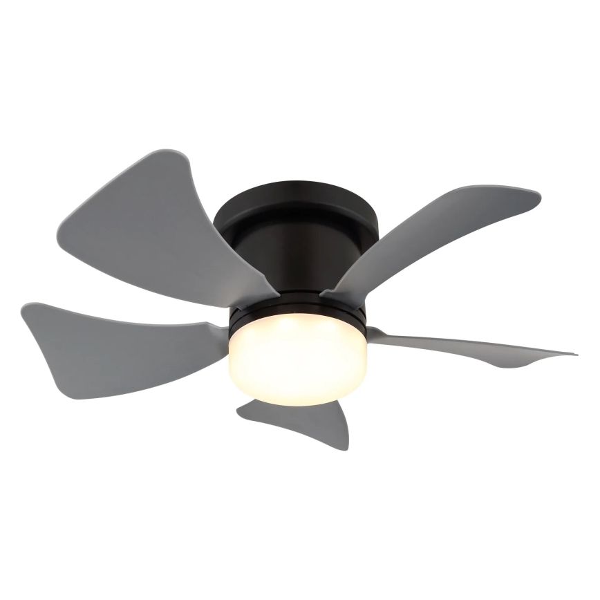Globo - LED Hämardatav laeventilaator LED/10W/230V 3000-6500K hall + kaugjuhtimispult