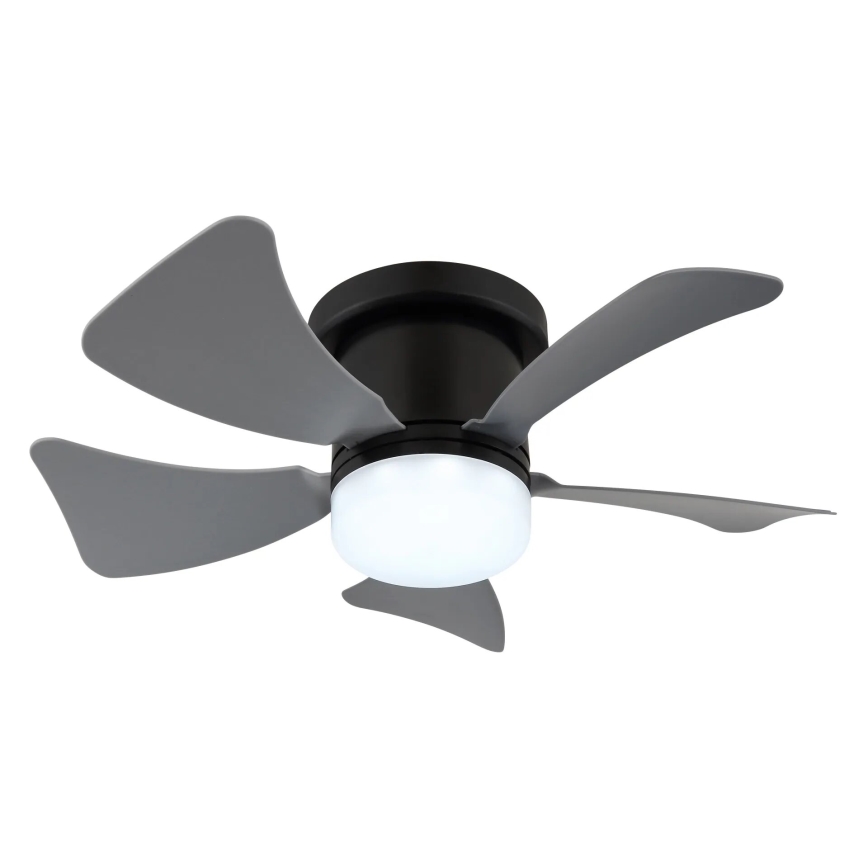 Globo - LED Hämardatav laeventilaator LED/10W/230V 3000-6500K hall + kaugjuhtimispult