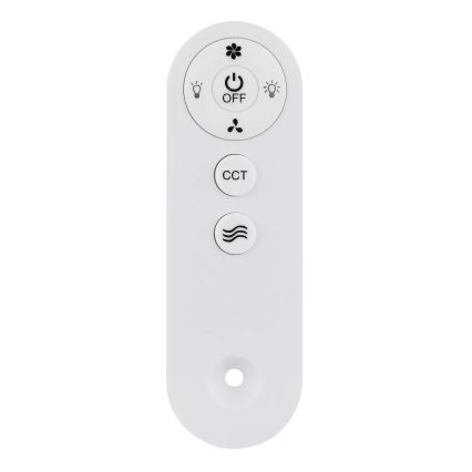 Globo - LED Hämardatav laeventilaator LED/10W/230V 3000-6500K hall + kaugjuhtimispult