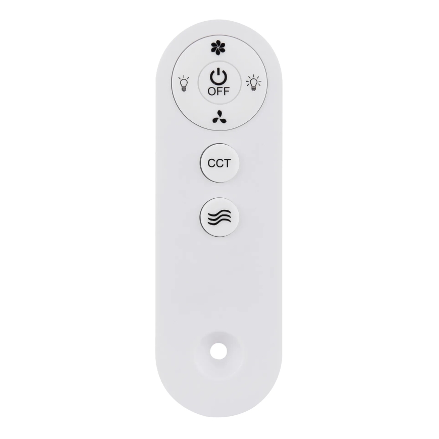Globo - LED Hämardatav laeventilaator LED/10W/230V 3000-6500K hall + kaugjuhtimispult