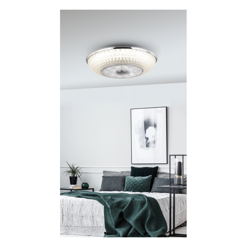 Globo - LED Hämardatav laeventilaator valgustiga LED/36W/230V 3000-6000K + pult