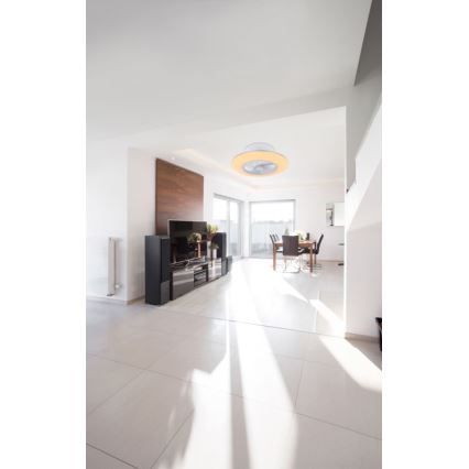 Globo - LED Hämardatav laeventilaator valgustiga LED/40W/230V 3000-6000K + kaugjuhtimispult
