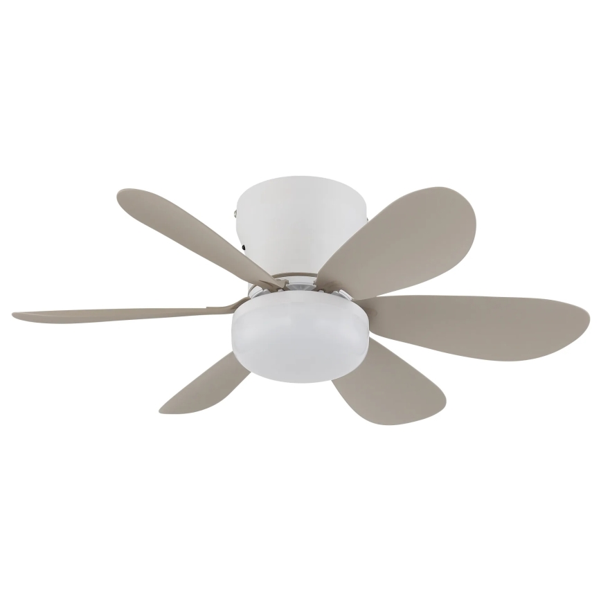 Globo - hämardatav LED-laeventilaator LED/5W/230V 2700-6500K beež + kaugjuhtimispult