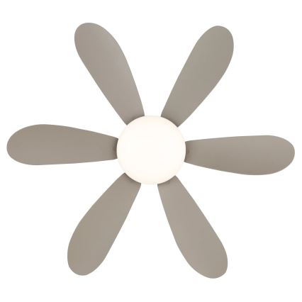Globo - hämardatav LED-laeventilaator LED/5W/230V 2700-6500K beež + kaugjuhtimispult