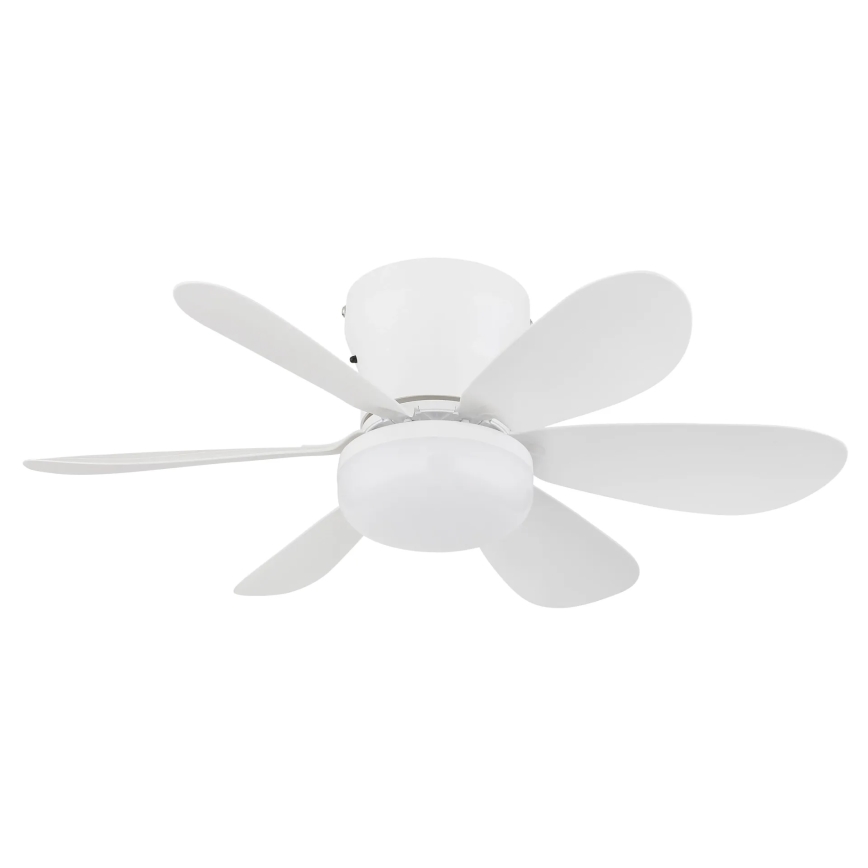 Globo - LED hämardatav laeventilaator LED/5W/230V 2700-6500K valge + kaugjuhtimispult