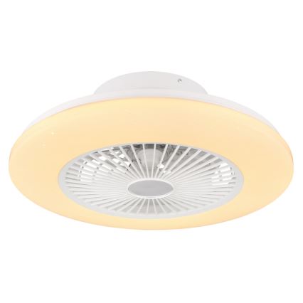 Globo - LED Hämardatav laeventilaator valgustiga LED/30W/230V 3000-6500K + pult