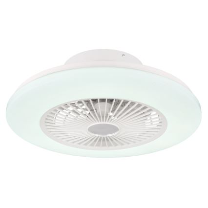 Globo - LED Hämardatav laeventilaator valgustiga LED/30W/230V 3000-6500K + pult