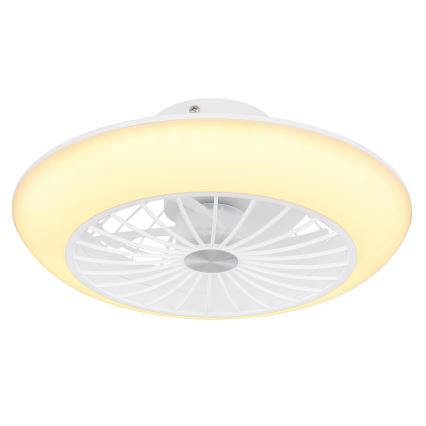 Globo 03632W - LED Laevalgusti ventilaatoriga LAFEE LED/18W/230V