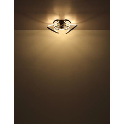 Globo - LED Hämardatav laeventilaator LED/40W/230V 3000-6000K + kaugjuhtimispult
