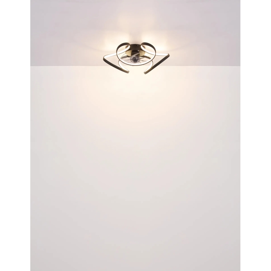 Globo - LED Hämardatav laeventilaator LED/40W/230V 3000-6000K + kaugjuhtimispult
