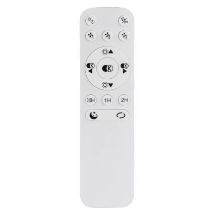 Globo - LED Hämardatav laeventilaator LED/40W/230V 3000-6000K + kaugjuhtimispult