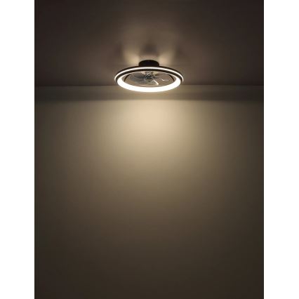 Globo - LED Hämardatav laeventilaator LED/40W/230V 3000-6500K + kaugjuhtimispult