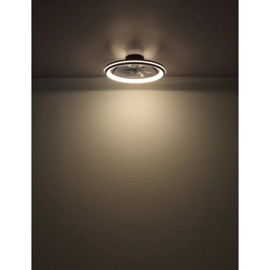 Globo - LED Hämardatav laeventilaator LED/40W/230V 3000-6500K + kaugjuhtimispult