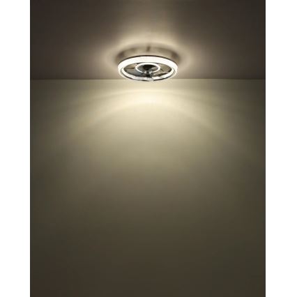 Globo - LED Hämardatav laeventilaator LED/30W/230V 2700-6000K + kaugjuhtimispult