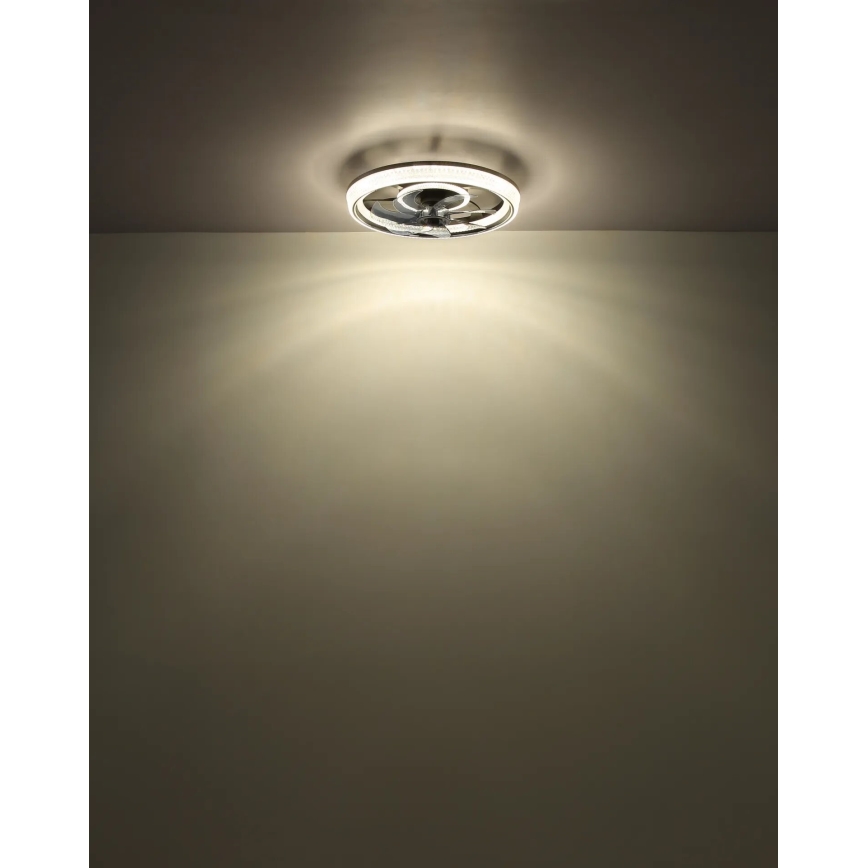 Globo - LED Hämardatav laeventilaator LED/30W/230V 2700-6000K + kaugjuhtimispult