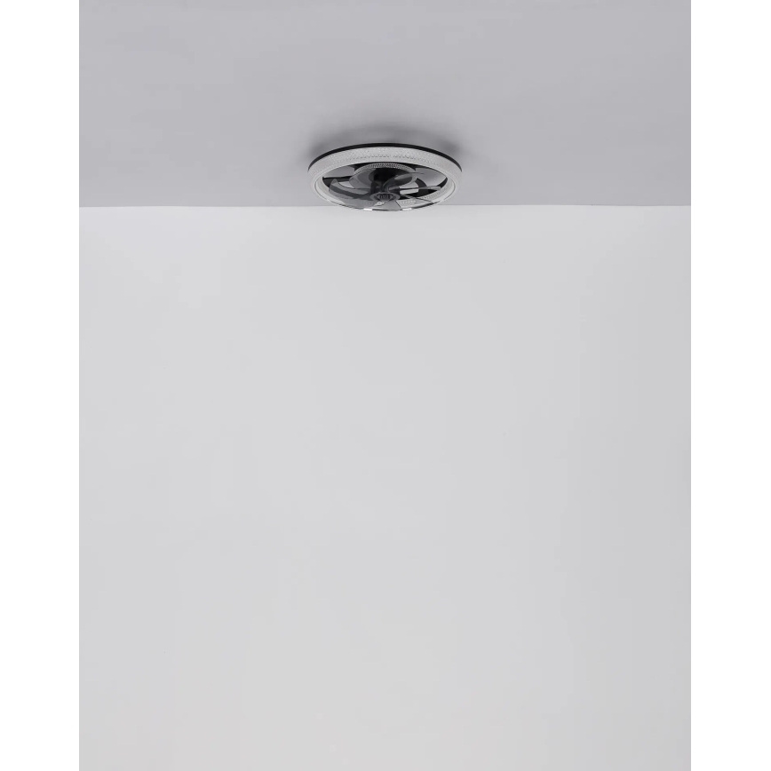 Globo - LED Hämardatav laeventilaator LED/30W/230V 2700-6000K + kaugjuhtimispult