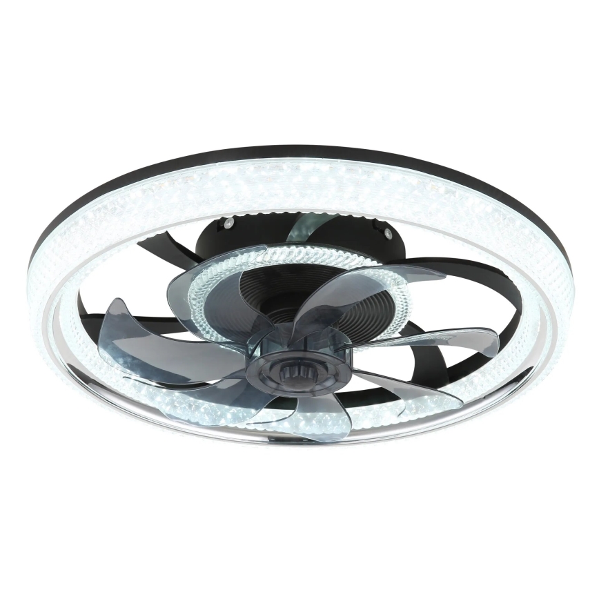 Globo - LED Hämardatav laeventilaator LED/30W/230V 2700-6000K + kaugjuhtimispult