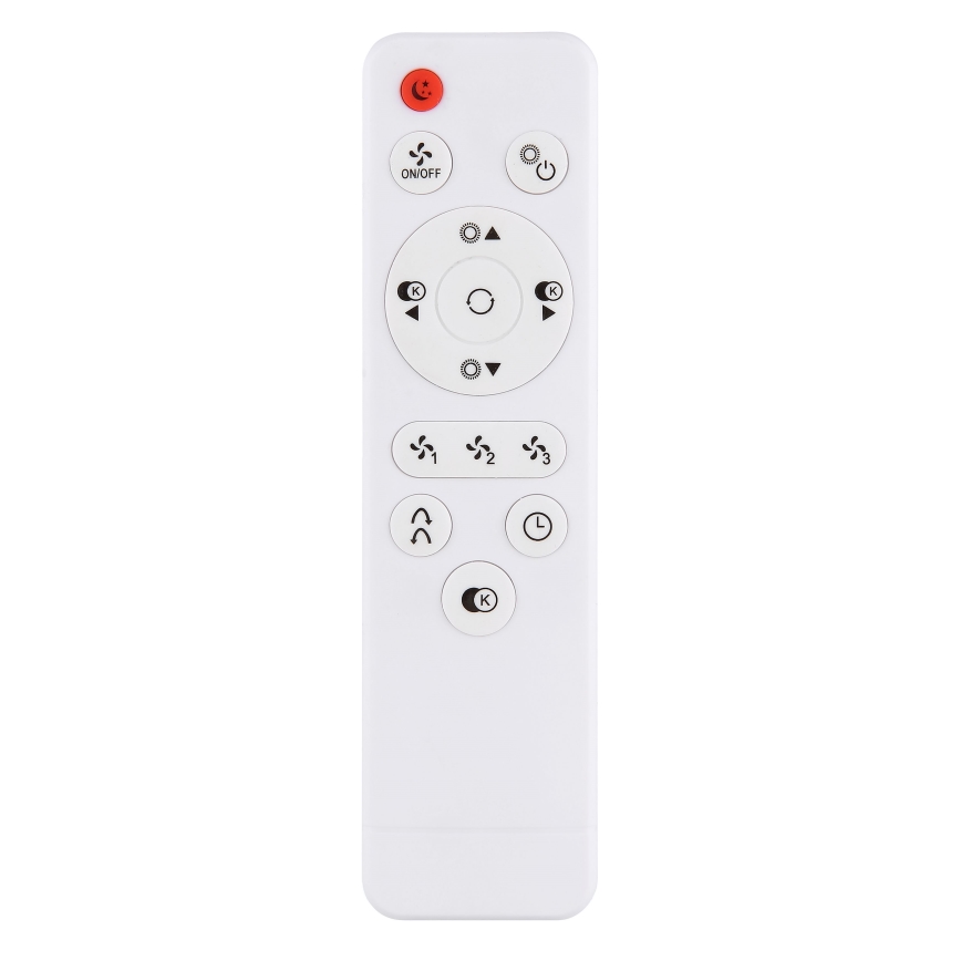 Globo - LED Hämardatav laeventilaator valgustiga LED/30W/230V 2700-6500K pruun + kaugjuhtimispult