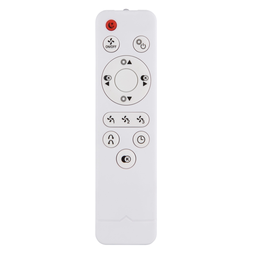 Globo - LED Hämardatav laeventilaator valgustiga LED/30W/230V 2700-6500K must + kaugjuhtimispult