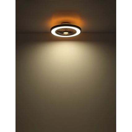 Globo - LED Hämardatav laeventilaator LED/45W/230V 3000-6500K + kaugjuhtimispult