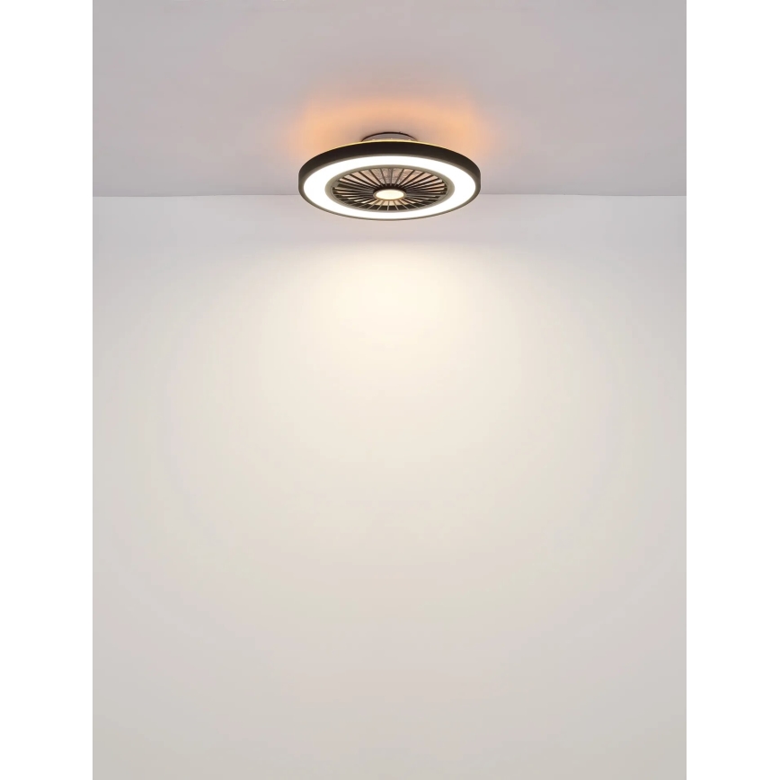 Globo - LED Hämardatav laeventilaator LED/45W/230V 3000-6500K + kaugjuhtimispult
