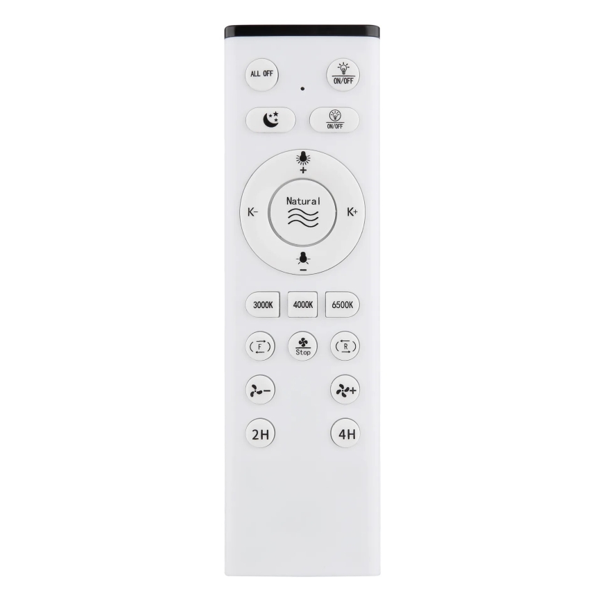 Globo - LED Hämardatav laeventilaator LED/45W/230V 3000-6500K + kaugjuhtimispult