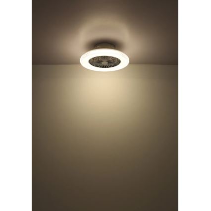 Globo - LED Hämardatav laeventilaator LED/40W/230V 3000-6500K + kaugjuhtimispult