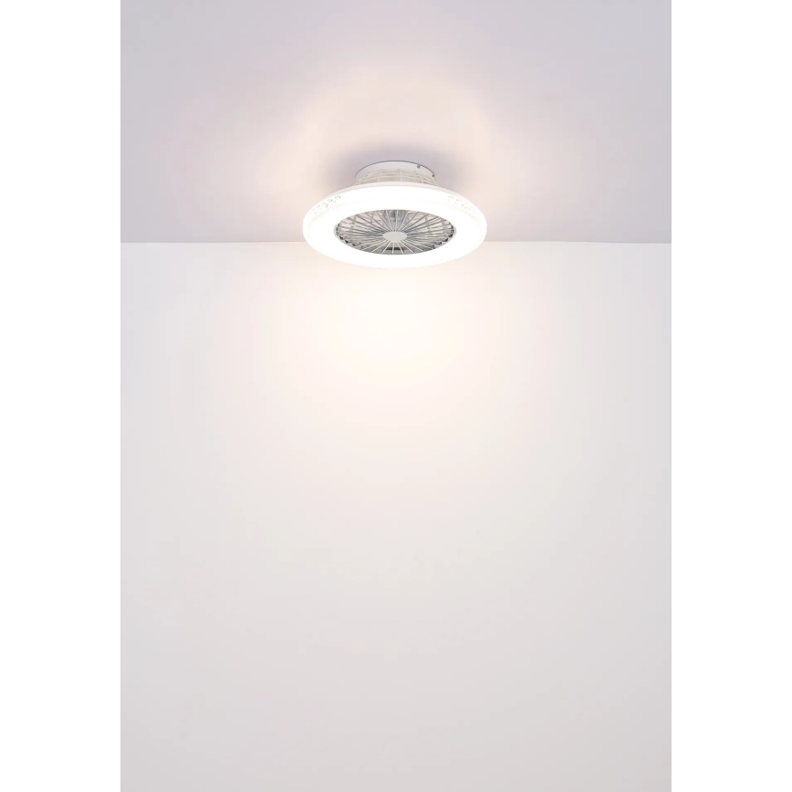 Globo - LED Hämardatav laeventilaator LED/40W/230V 3000-6500K + kaugjuhtimispult