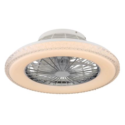 Globo - LED Hämardatav laeventilaator LED/40W/230V 3000-6500K + kaugjuhtimispult
