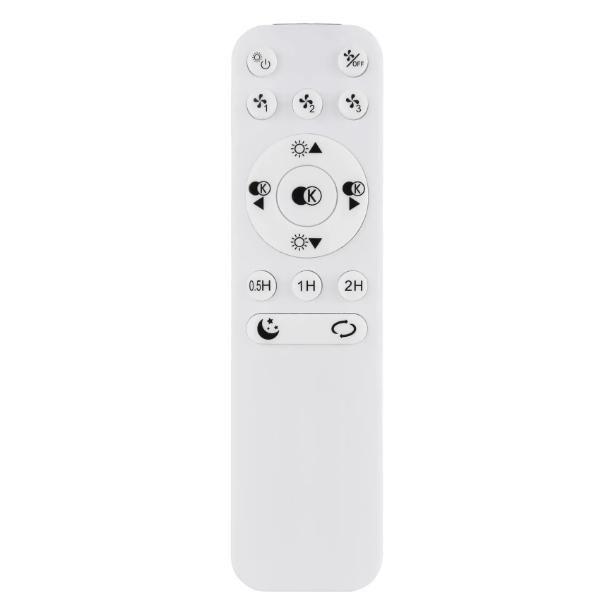 Globo - LED Hämardatav laeventilaator LED/40W/230V 3000-6500K + kaugjuhtimispult