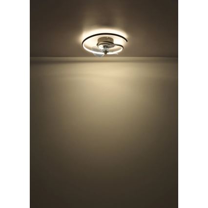 Globo - LED Hämardatav laeventilaator LED/30W/230V 2700-6500K + kaugjuhtimispult