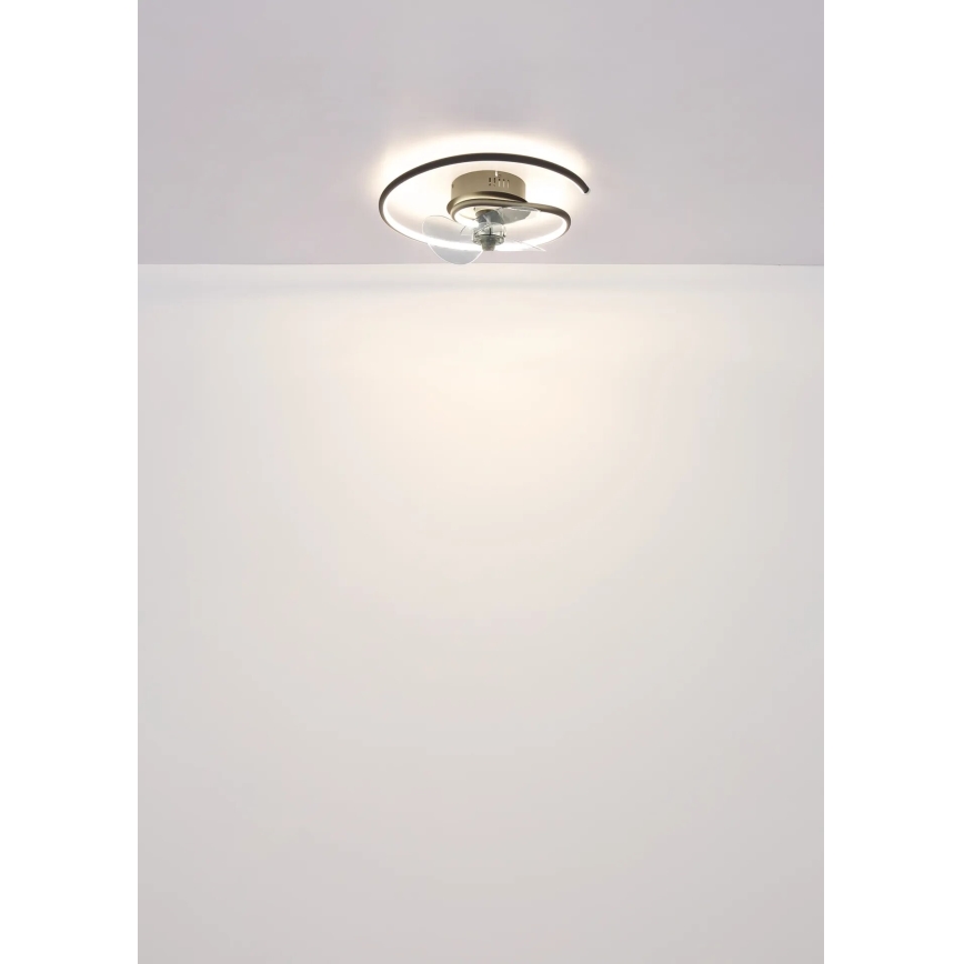 Globo - LED Hämardatav laeventilaator LED/30W/230V 2700-6500K + kaugjuhtimispult