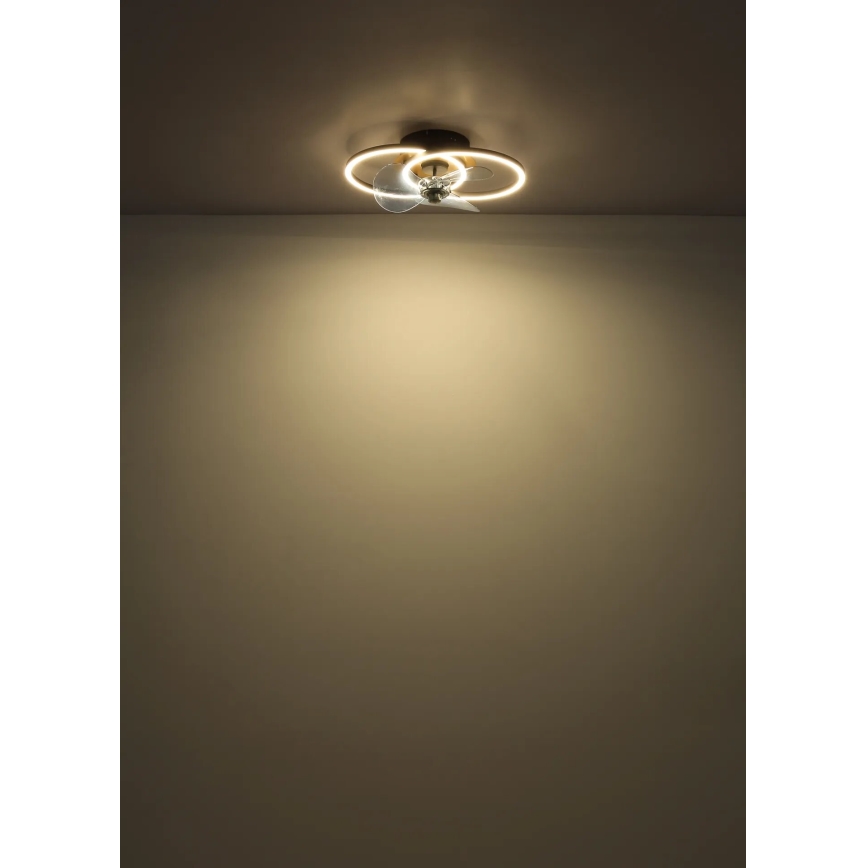 Globo - LED Hämardatav laeventilaator LED/24W/230V 2700-6500K + kaugjuhtimispult