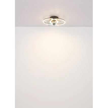 Globo - LED Hämardatav laeventilaator LED/24W/230V 2700-6500K + kaugjuhtimispult