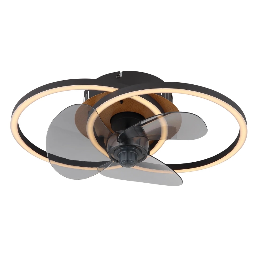 Globo - LED Hämardatav laeventilaator LED/24W/230V 2700-6500K + kaugjuhtimispult