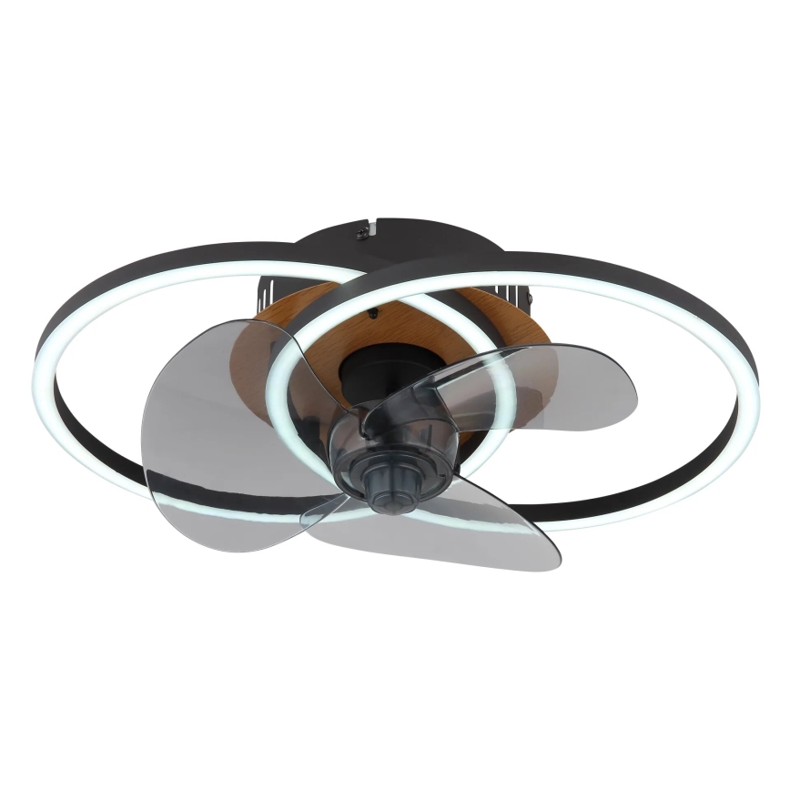 Globo - LED Hämardatav laeventilaator LED/24W/230V 2700-6500K + kaugjuhtimispult