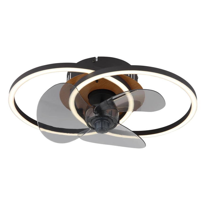Globo - LED Hämardatav laeventilaator LED/24W/230V 2700-6500K + kaugjuhtimispult