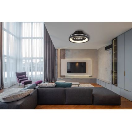 Globo - LED RGB Hämardatav lae ventilaator LED/40W/230V 2700-6500K + kaugjuhtimispult