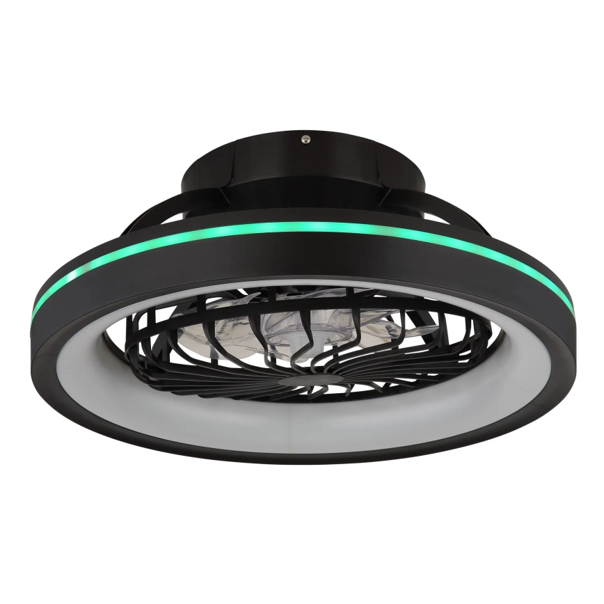 Globo - LED RGB Hämardatav lae ventilaator LED/40W/230V 2700-6500K + kaugjuhtimispult