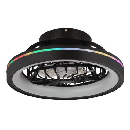 Globo - LED RGB Hämardatav lae ventilaator LED/40W/230V 2700-6500K + kaugjuhtimispult